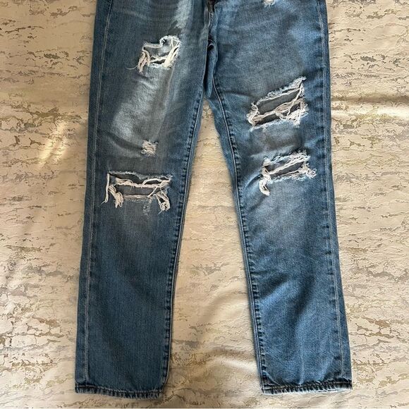 Aeropostale Boyfriend Distressed straight leg jeans - Picture 4 of 9